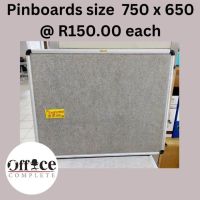 A21 - Pin boards size 750 x 600 R150.00 each